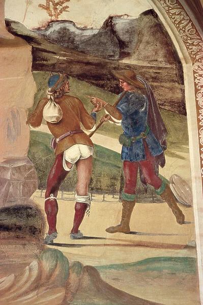 The Life of St. Benedict (fresco) (detail)