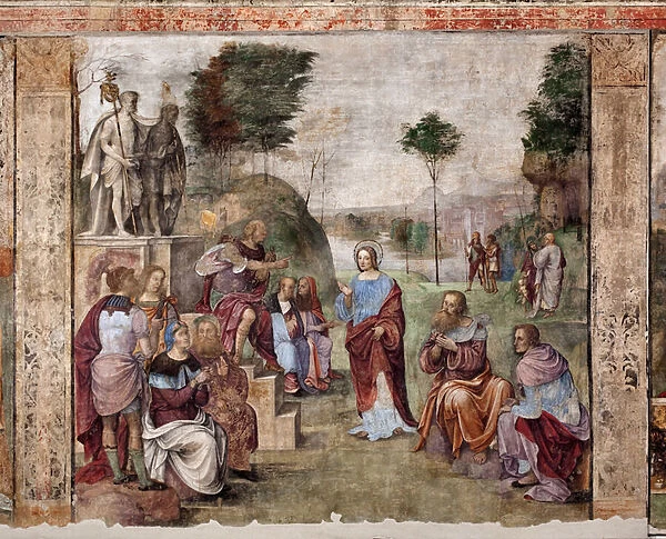 Life of St Cecilia: Trial of St Cecilia (fresco, 1506)