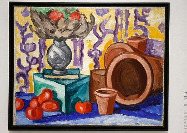 Still life with tomatoes, early 1910s (oil on canvas)