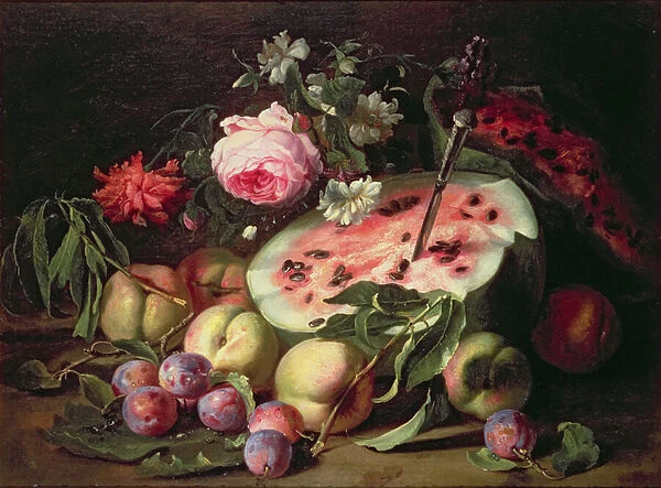 Still Life with a Water Melon
