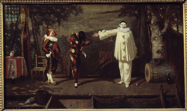Like the Arte: 'Parade'Pierrot presents to the assembly his