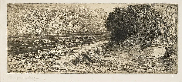 A Likely Place for a Salmon, 1889