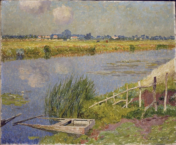 The Lily Banks, 1912 (oil on canvas)