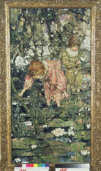 The Lily Pond, 1900 (oil on canvas)