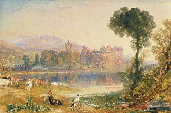 Linlithgow Palace, 1821 (w / c & bodycolour on paper)