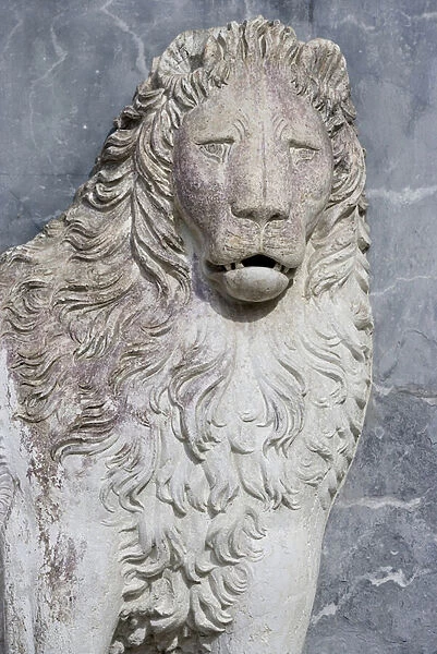 Lion from the facade of the Scuola Grande di San Marco, Venice (stone)