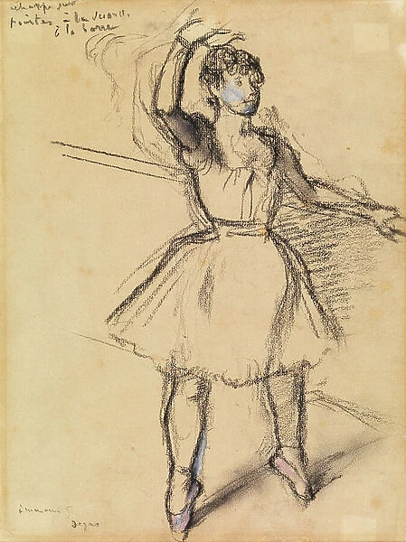 The Little Dancer, c. 1885 (chalk on paper)