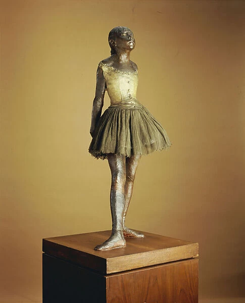 Little Dancer of Fourteen Years, 1879-81, cast 1921 (polychromed bronze, muslin