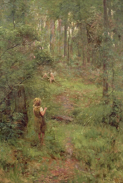 What the Little Girl Saw in the Bush, 1904