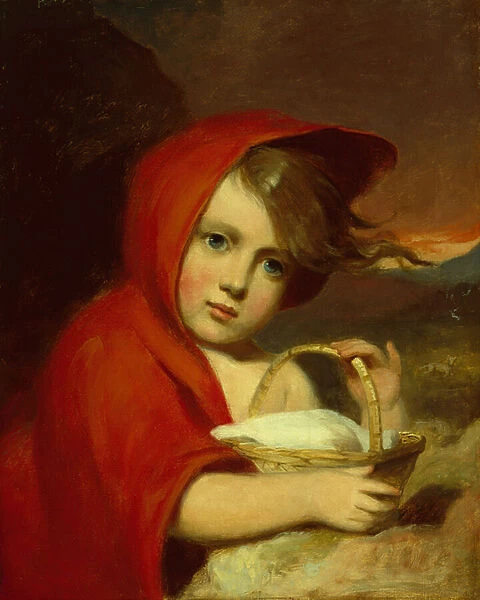 Little Red Riding Hood, 1864 (oil)