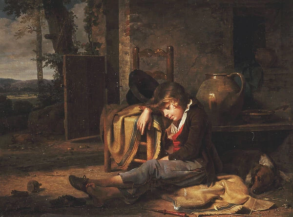 The Little Sleeper; Le Petit Dormeur, 1795 (oil on canvas)