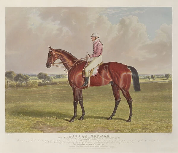 Little Wonder, the Winner of the Derby Stakes at Epsom, 1840