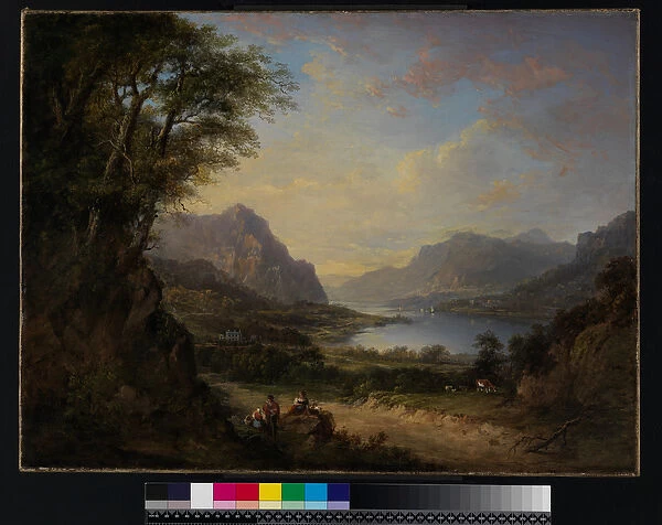 Loch Doon, Ayrshire, before 1840 (oil on canvas)