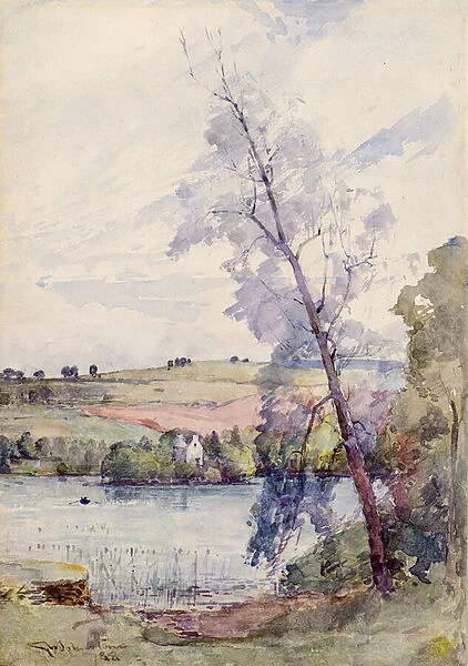 Loch Scene, 1888 (w  /  c)
