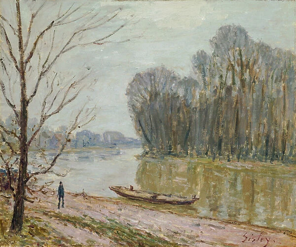 The Loire, 1896 (oil on canvas)