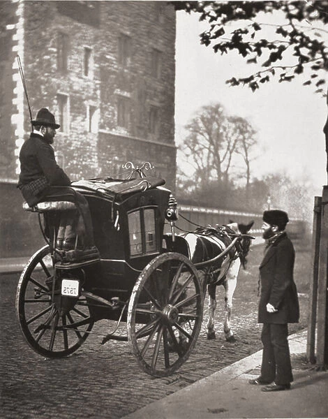 London Cabmen, from Street Life in London, by J