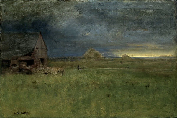 The Lonely Farm, Nantucket, 1892 (oil on canvas)