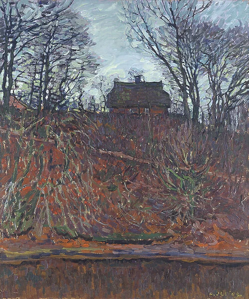 Lonely House, 1908 (oil on canvas)