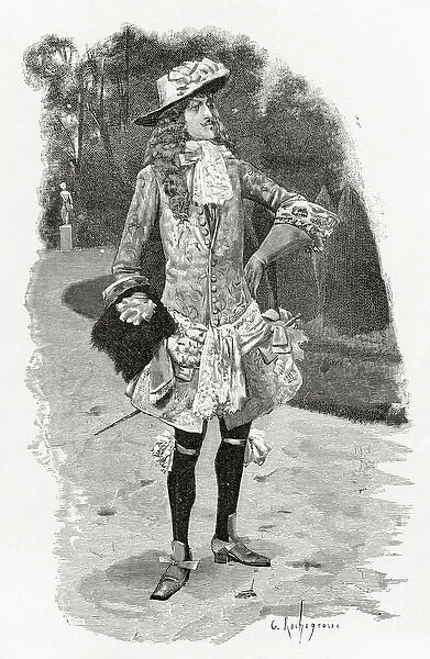 Lord David Dirry-Moir - illustration from L Homme qui rit