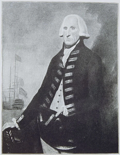 Lord Hood (1724-1816) (litho)
