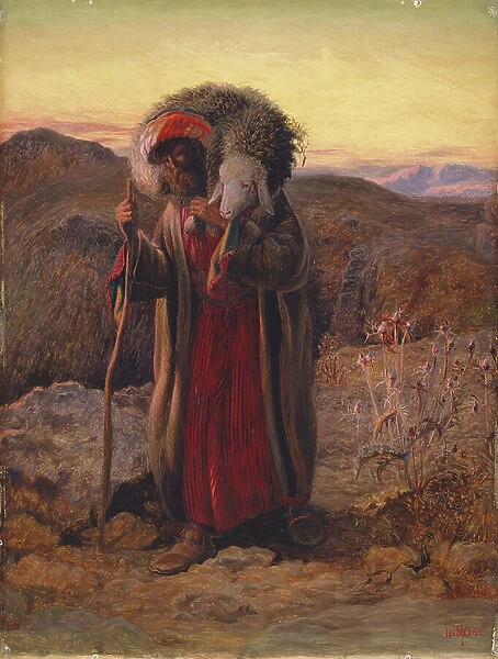 The Lost Sheep, 1864 (oil on canvas)