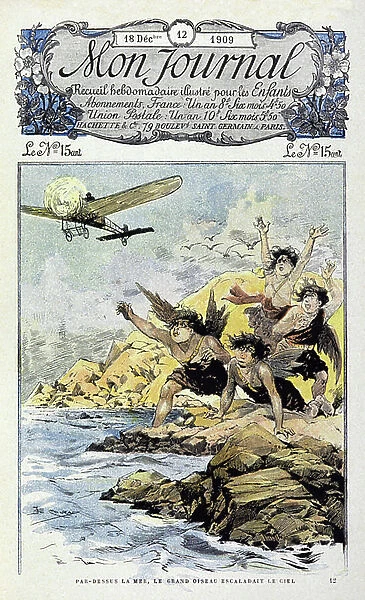 Louis Bleriot, 1909 (print)