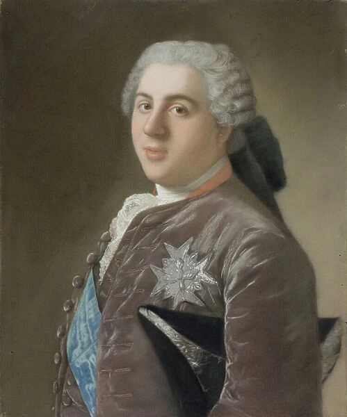 Louis de Bourbon, Dauphin of France, 1749-50 (pastel on paper)