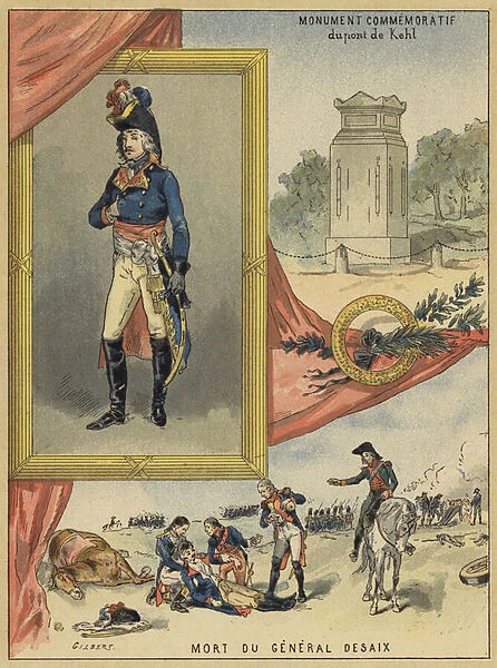 Louis-Charles-Antoine Desaix, 1768-1800 (colour litho)