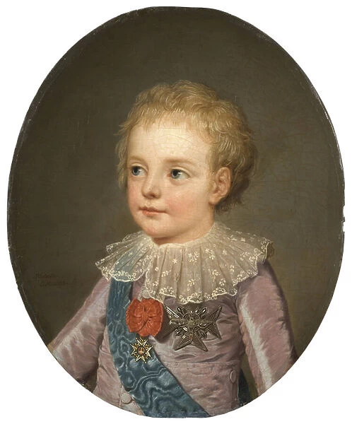 Louis Joseph Xavier Francois de Bourbon (1781-1789), Dauphin of France, by Wertmueller