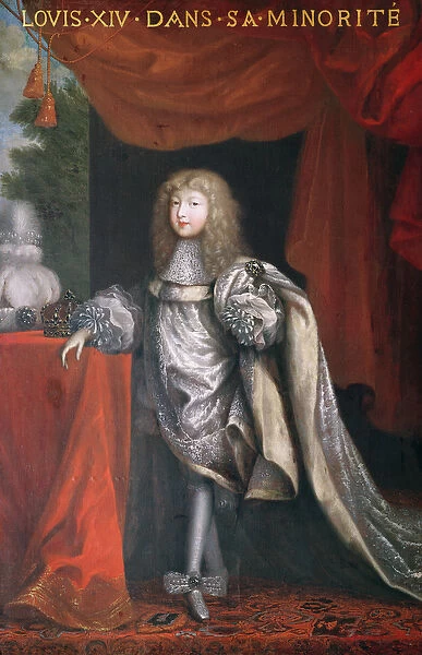 Louis XIV during his minority (oil on canvas)