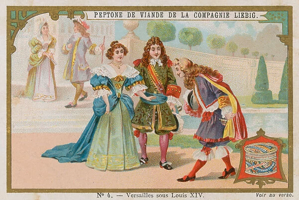 Louis XIVs Versailles (chromolitho)