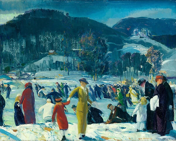 Love of Winter, 1914 (oil on canvas)