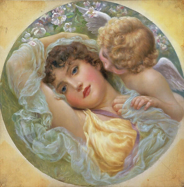 Love's Whispers, 1896 (oil on canvas)