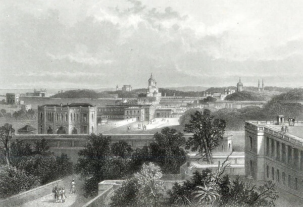 Lucknow, engraved by E. P Brandard, c. 1860 (engraving)