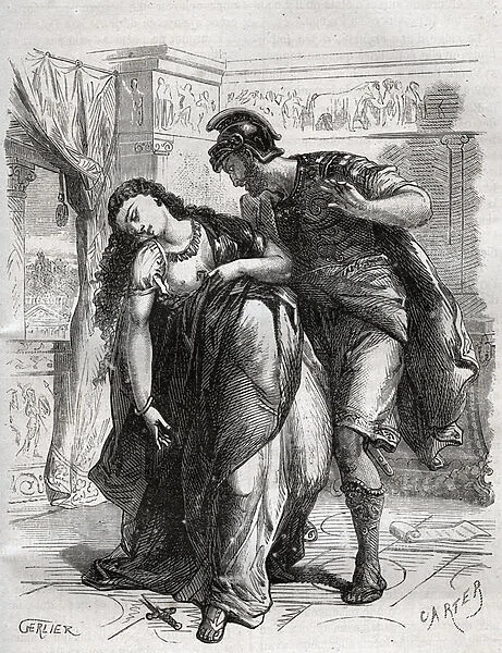 Lucreces death: Lucrece (Lucrezia, Lucretia, Roman lady of the 6th century BC) was the victim of violence by his cousin Sextus Tarquin, the son of Tarquin the Superb