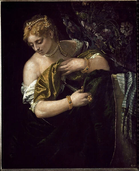 Lucretia (oil on canvas, 1580)