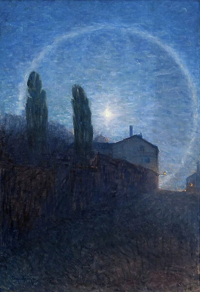 Lunar Halo, 1896 (oil on canvas)