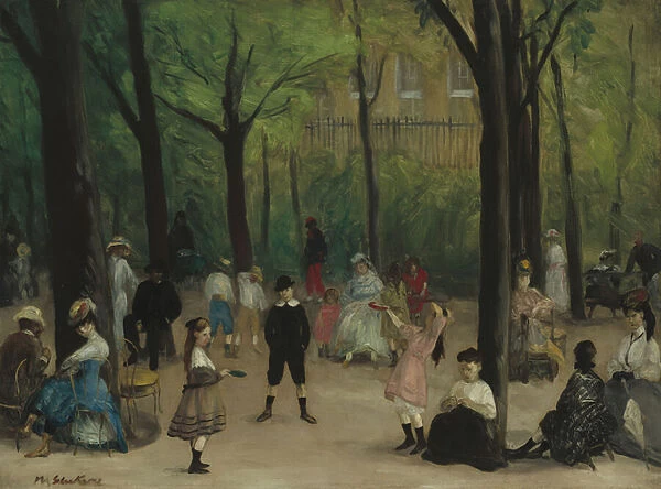 Luxembourg Gardens, 1906 (oil on canvas)