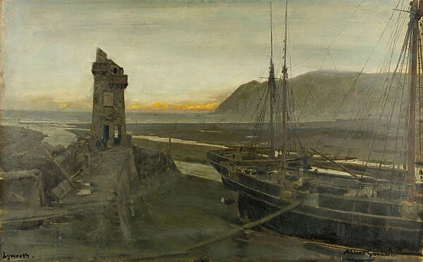 Lynmouth, c. 1860-c. 1932 (oil on card)