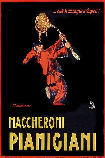 Maccheroni Pianigiani, 1922 (poster)
