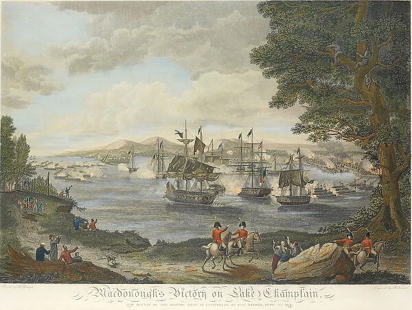 MacDonoughs Victory on Lake Champlain, and defeat of the British Army at Plattsburg