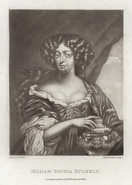 Madam Sophia Bulkely (engraving)