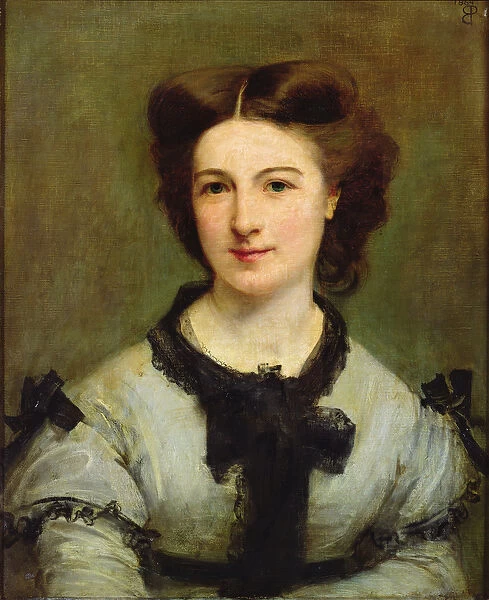 Madame Charles Garnier (1836-1919) 1864 (oil on canvas)