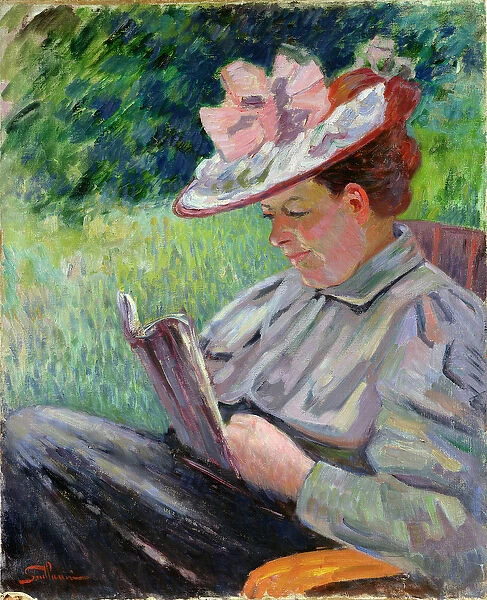 Madame Guillaumin, c. 1895 (oil on canvas)