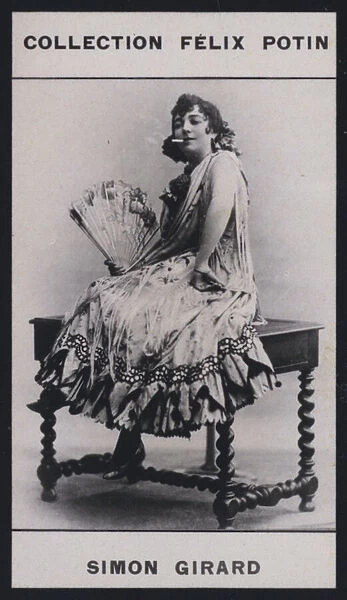 Madame Julie Simon-Girard (1859) (b  /  w photo)