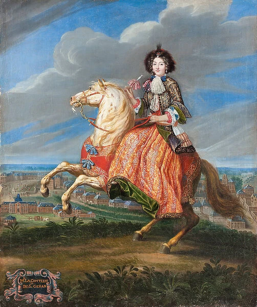 Madame La Comtesse de Saint Geran, c. 1670 (oil on canvas)