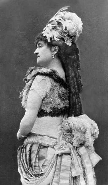 Madeleine Boufflar said Zulma Bouffar (1841-1909) actress and opera singer c. 1890