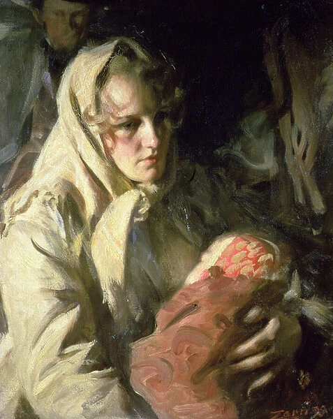 Madonna, 1899 (oil on canvas)