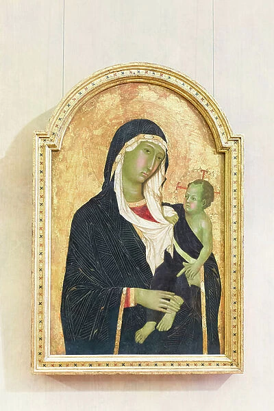 Madonna and child, 14th century