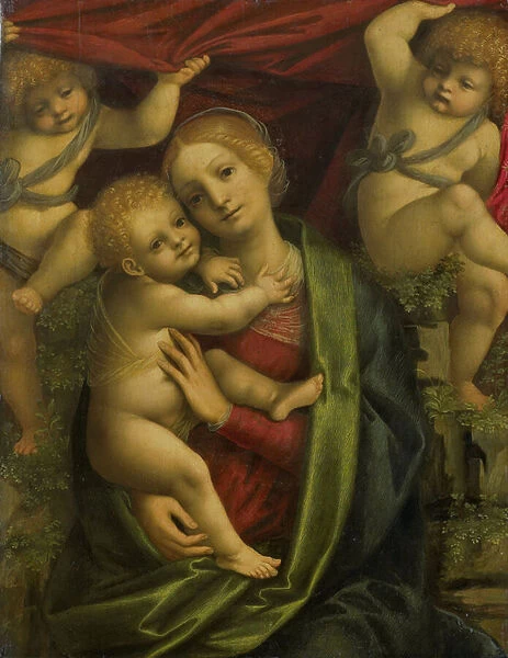 Madonna and Child, 1525-35 (oil on panel)